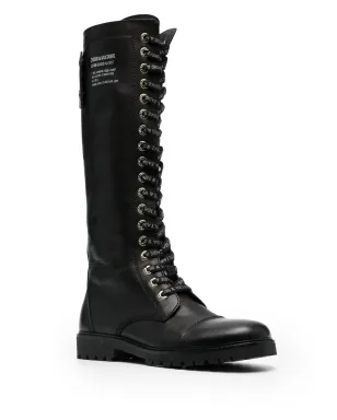 Zadig&Voltaire レザー ニーハイブーツ - サムネイル2