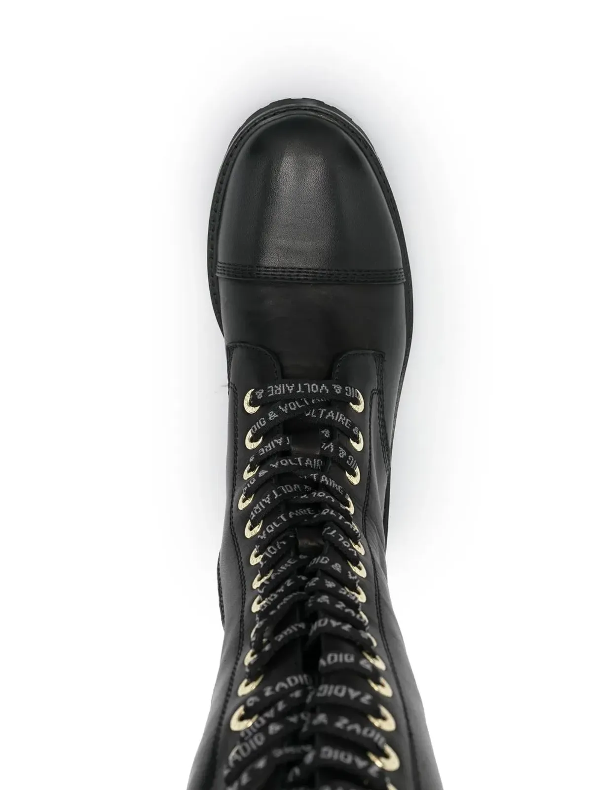 Zadig&Voltaire レザー ニーハイブーツ - 画像4