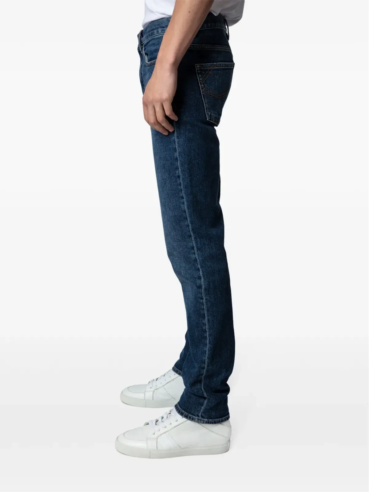 Zadig&Voltaire ミッドライズ スリムカットジーンズ - 画像4