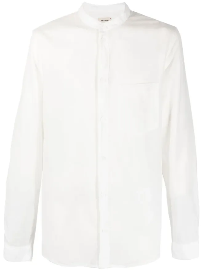 Zadig&Voltaire Zadig&Voltaire Thibaut コットンシャツ - Whiteの商品画像