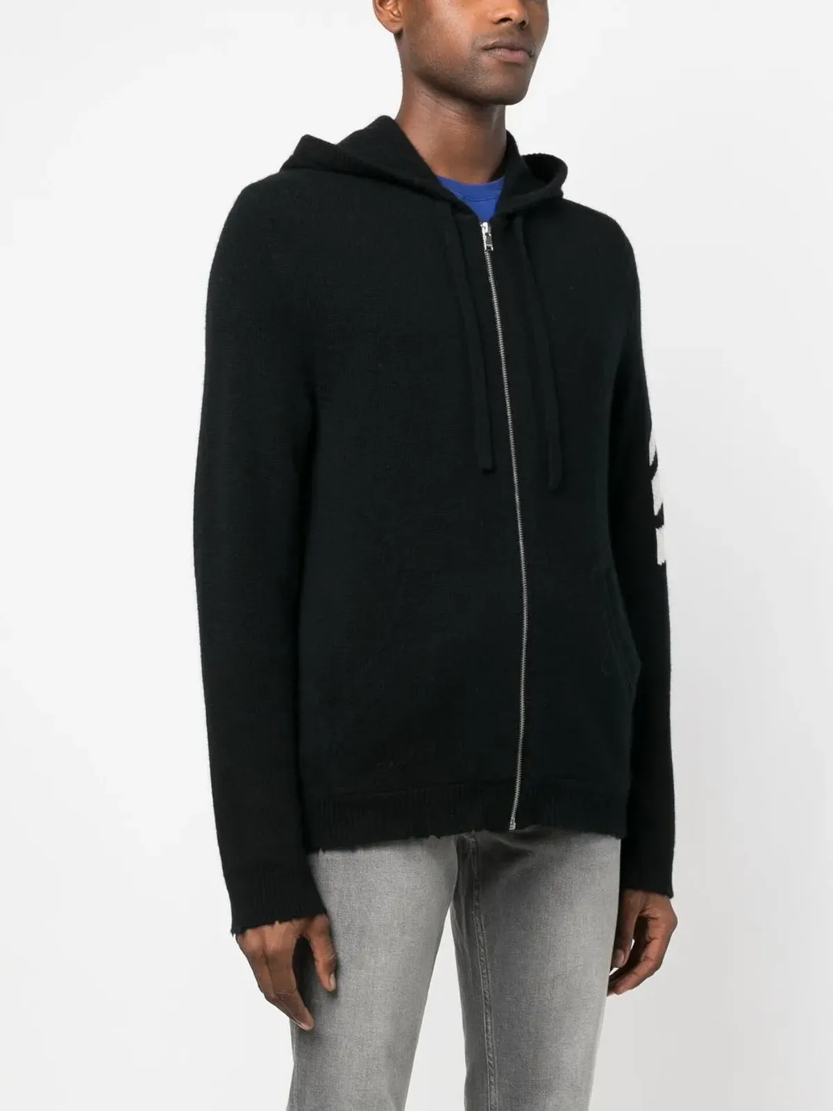 Zadig&Voltaire カシミア ジップアップ フーディー - 画像3