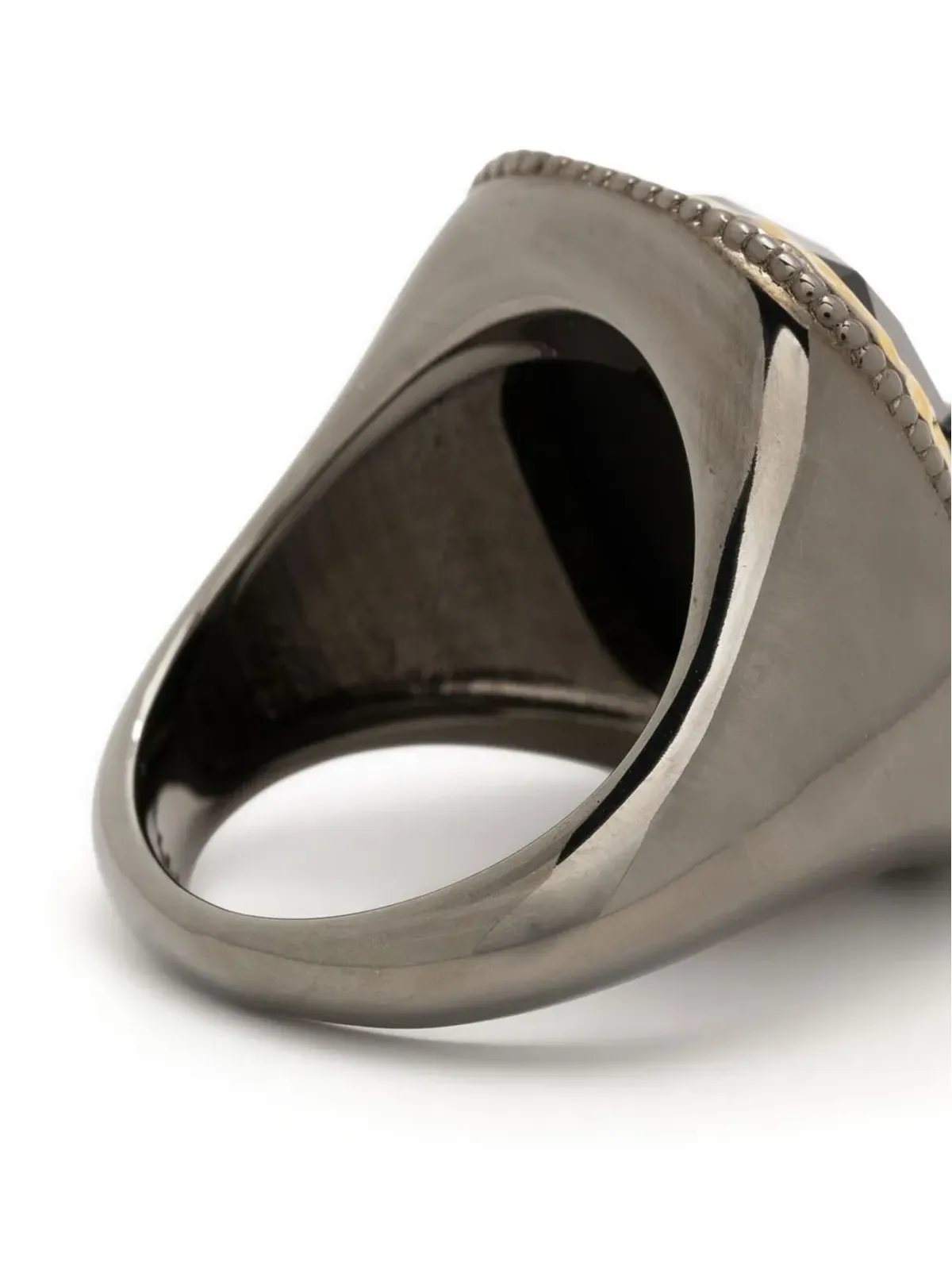 Zadig&Voltaire Rock square signet ring - Silver - 画像3
