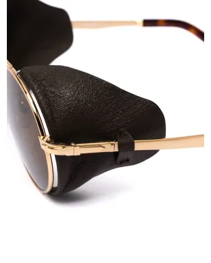 Persol 丸型フレームのサングラス - サムネイル3