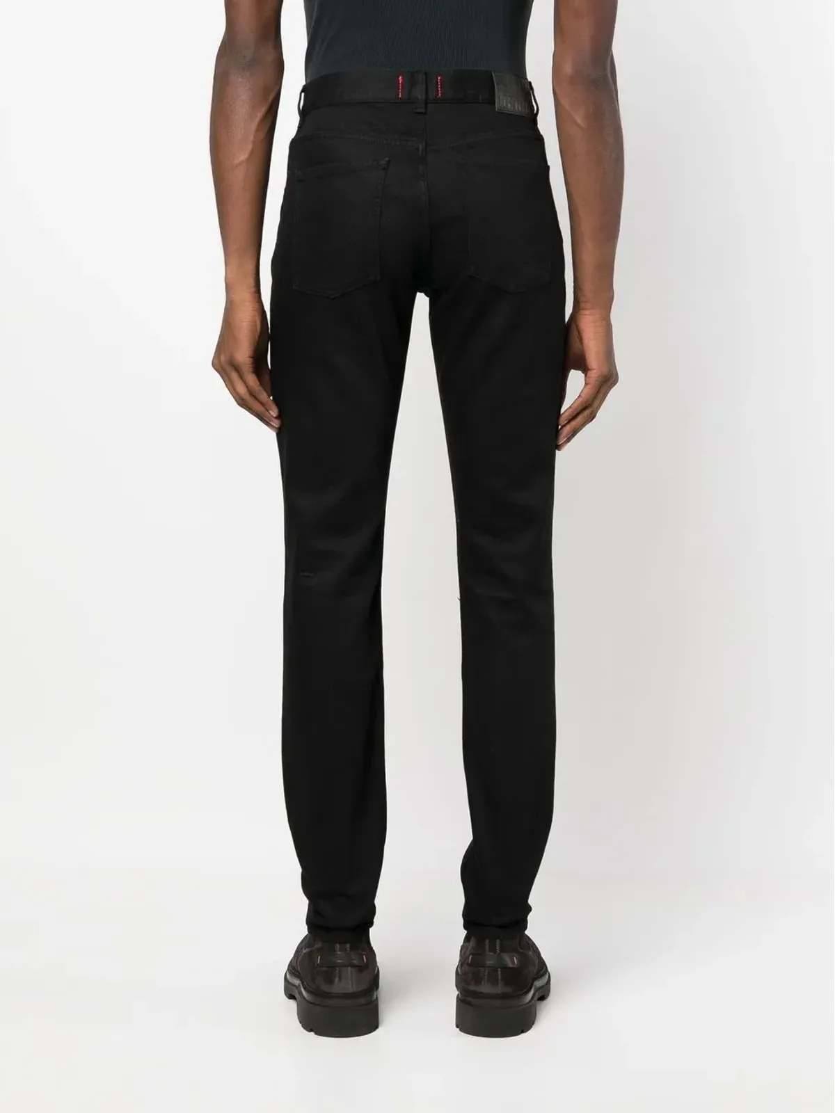 Zadig&Voltaire ロゴパッチ・ストレートジーンズ - 画像4