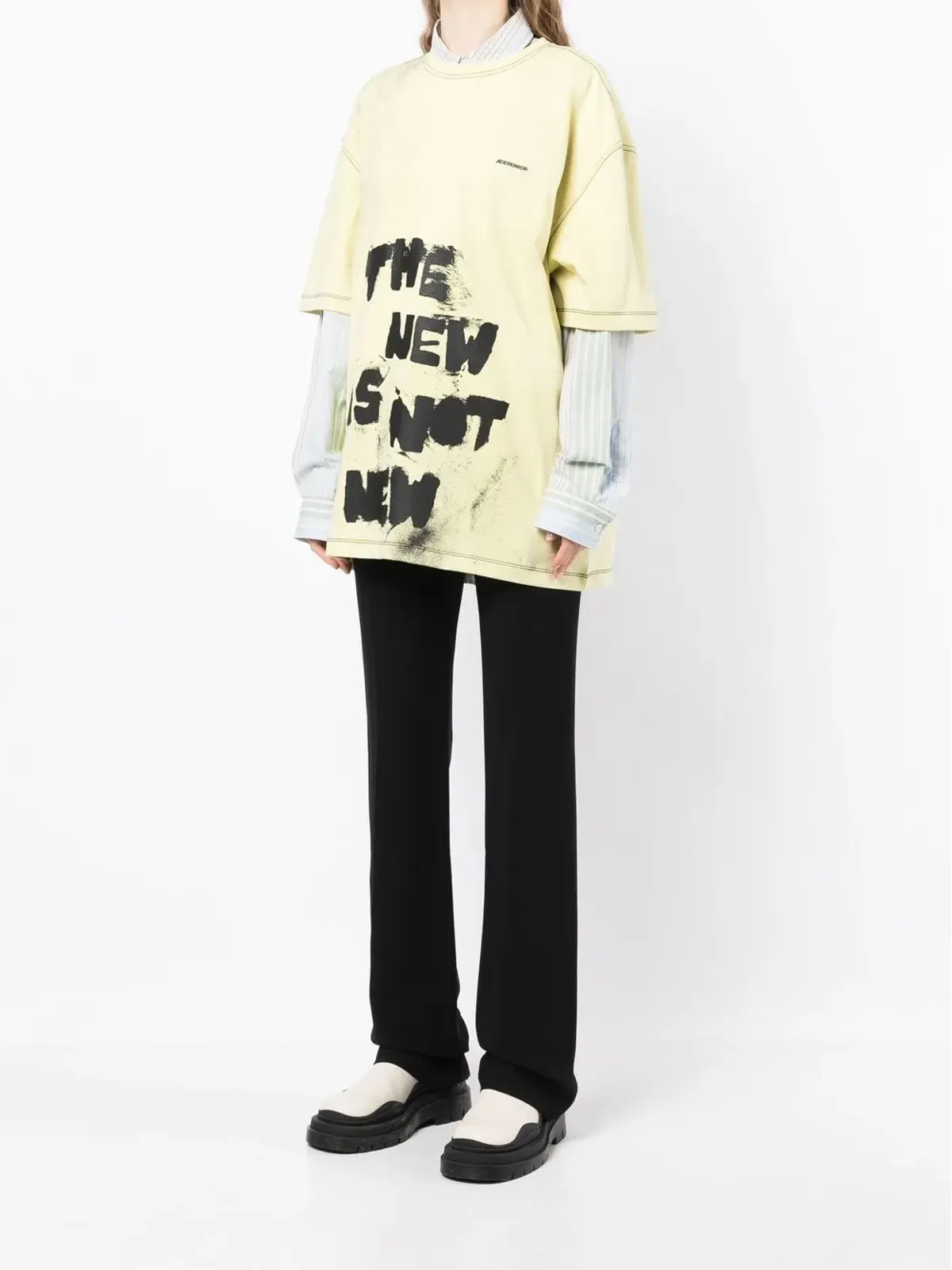 Ader Error Tnnn ロゴプリント Tシャツ - 画像3