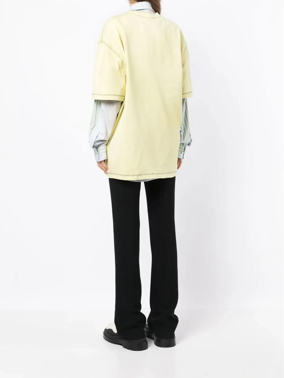 Ader Error Tnnn ロゴプリント Tシャツ - 画像4