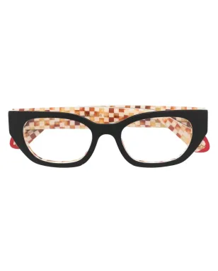 Etnia Barcelona Brutal 6 butterfly-frame glasses - Black - サムネイル1