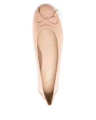 Sarah Chofakian France レースアップ バレリーナシューズ - サムネイル4