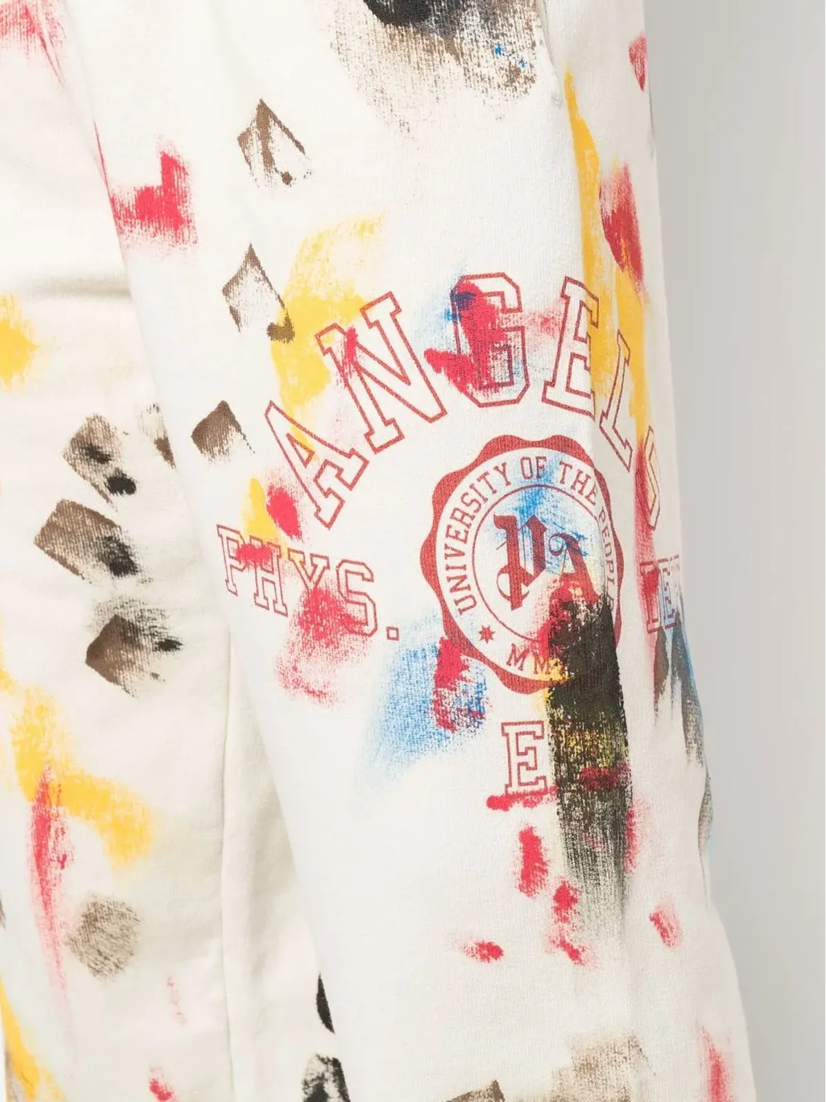 Palm Angels ペイントスプラッター ロゴプリント トラックパンツ - 画像5