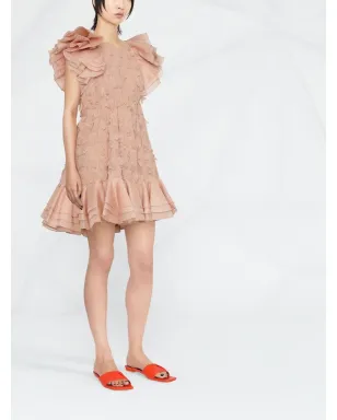 ZIMMERMANN ダンサー フリル・トリム ミニドレス - サムネイル3