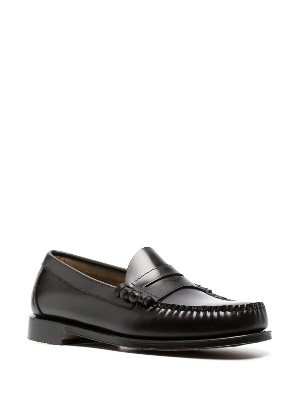 G.H.Bass Weejuns Larson Leather Penny Loafers - Brown - 画像2