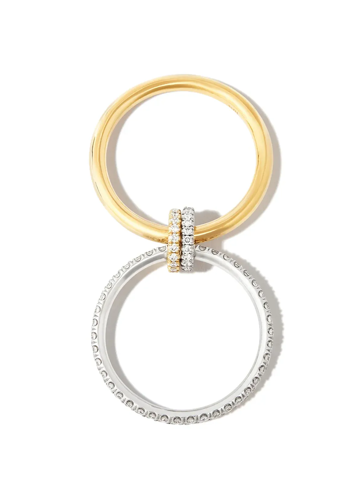 Spinelli Kilcollin 18Kイエローゴールド セレス ダイヤモンド リング - 画像3