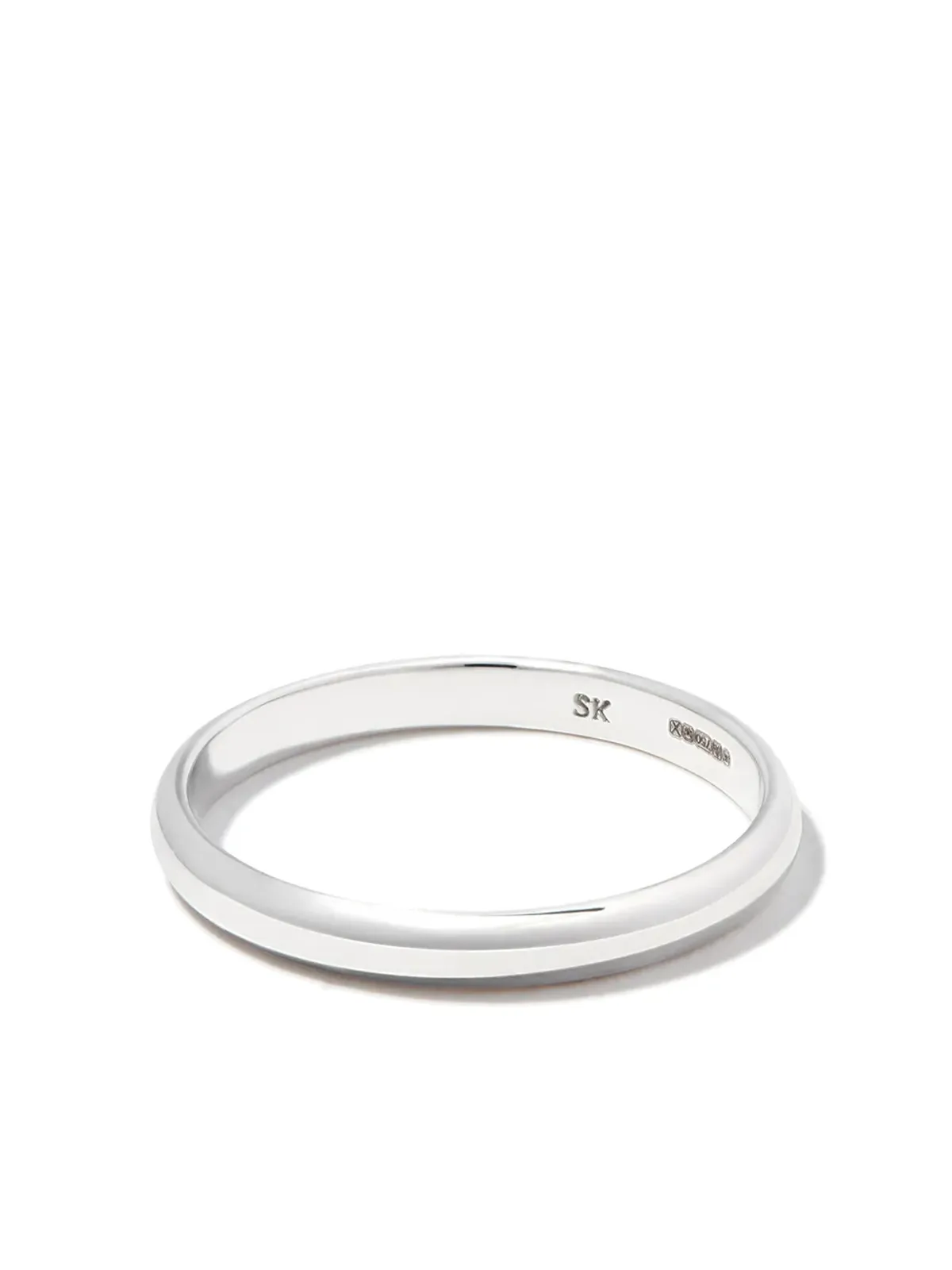 Spinelli Kilcollin 18Kホワイトゴールド ハーフラウンドリング - 画像1