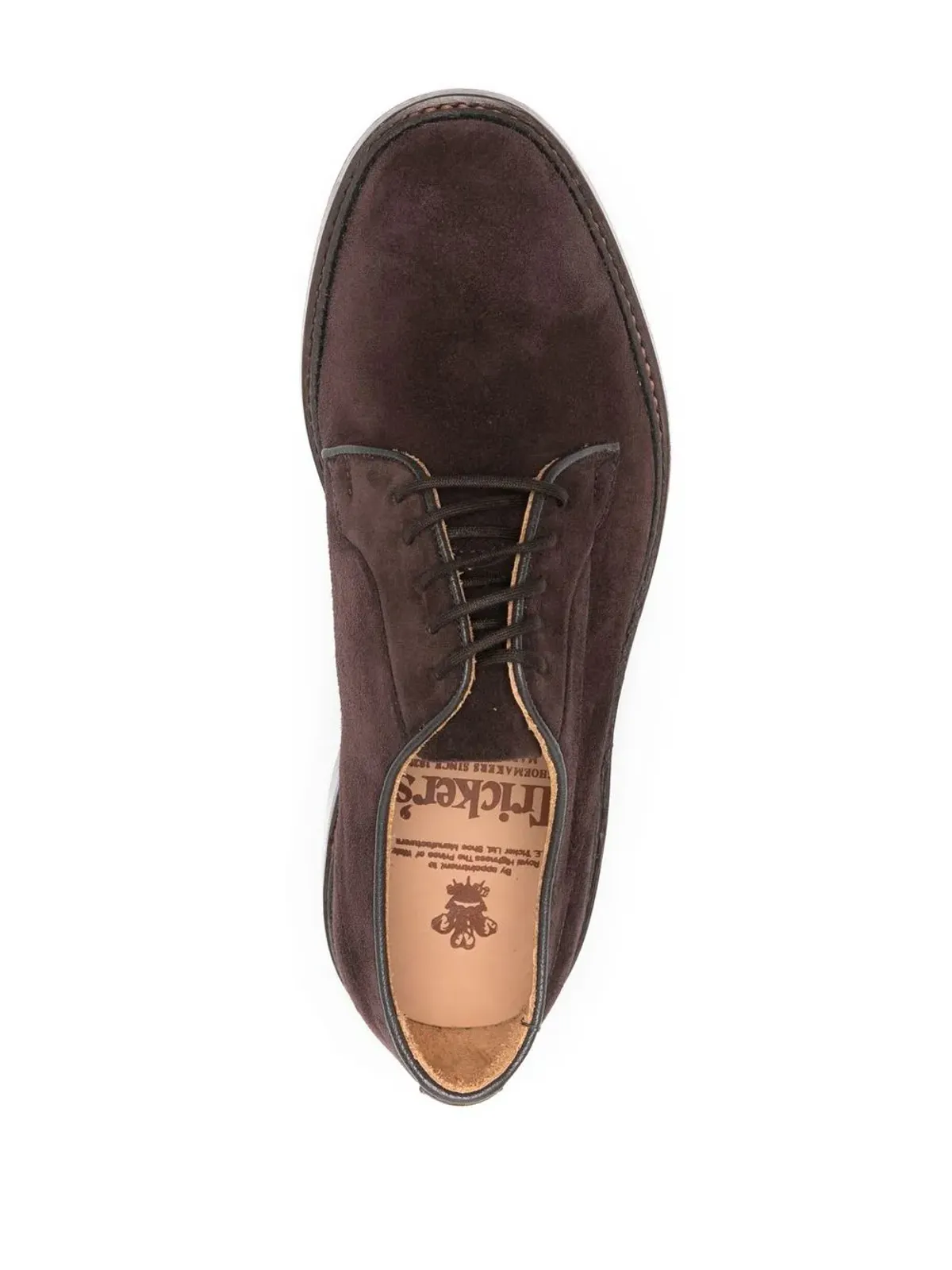 Tricker's アーモンドトゥ レースアップ オックスフォードシューズ - 画像4
