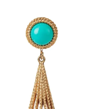 Susan Caplan Vintage 1970年代 Avon ダングル クリップオン イヤリング - ゴールド - サムネイル2
