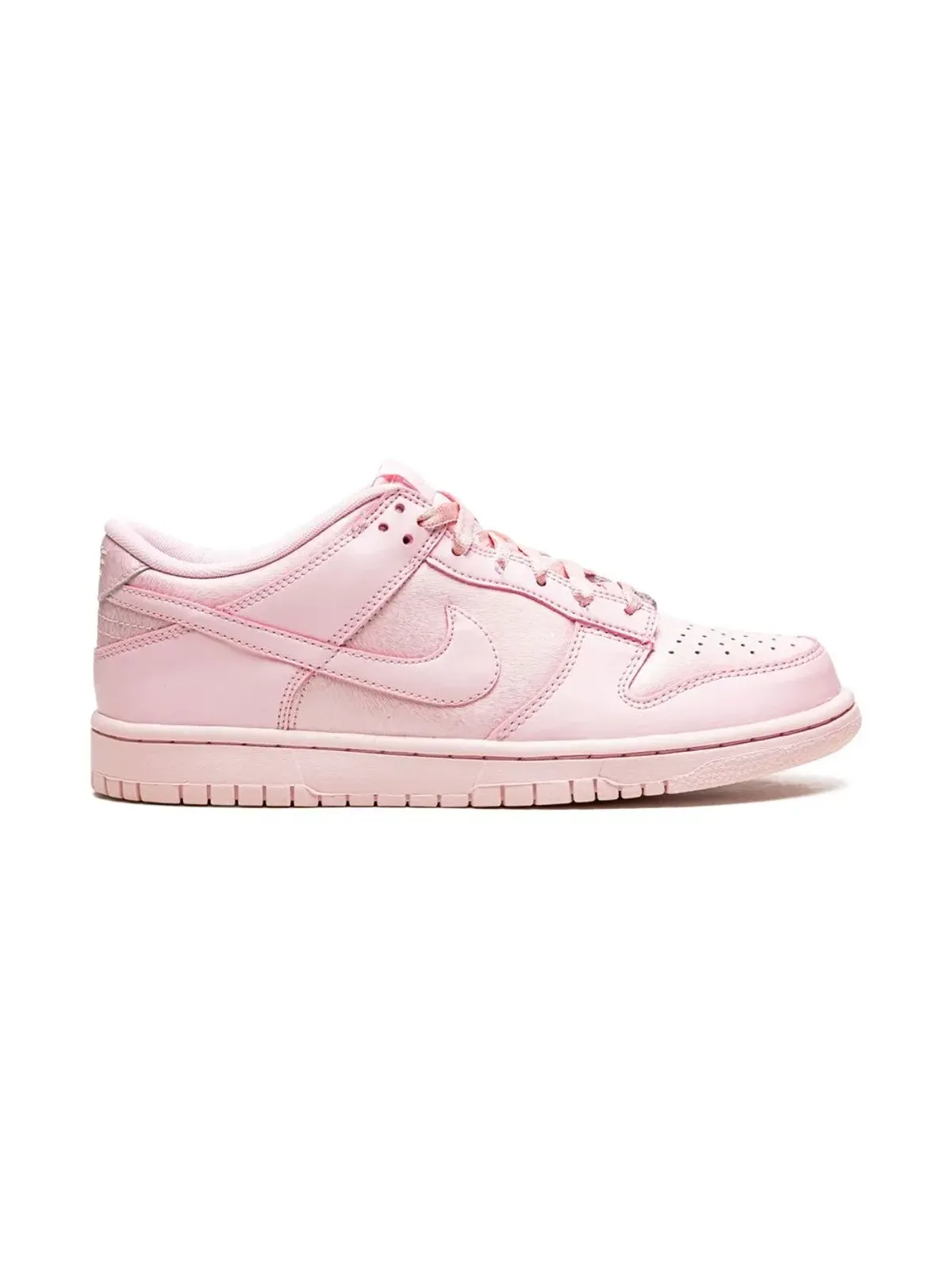 Nike Kids ダンクロー プリズム ピンク スニーカー - 画像2