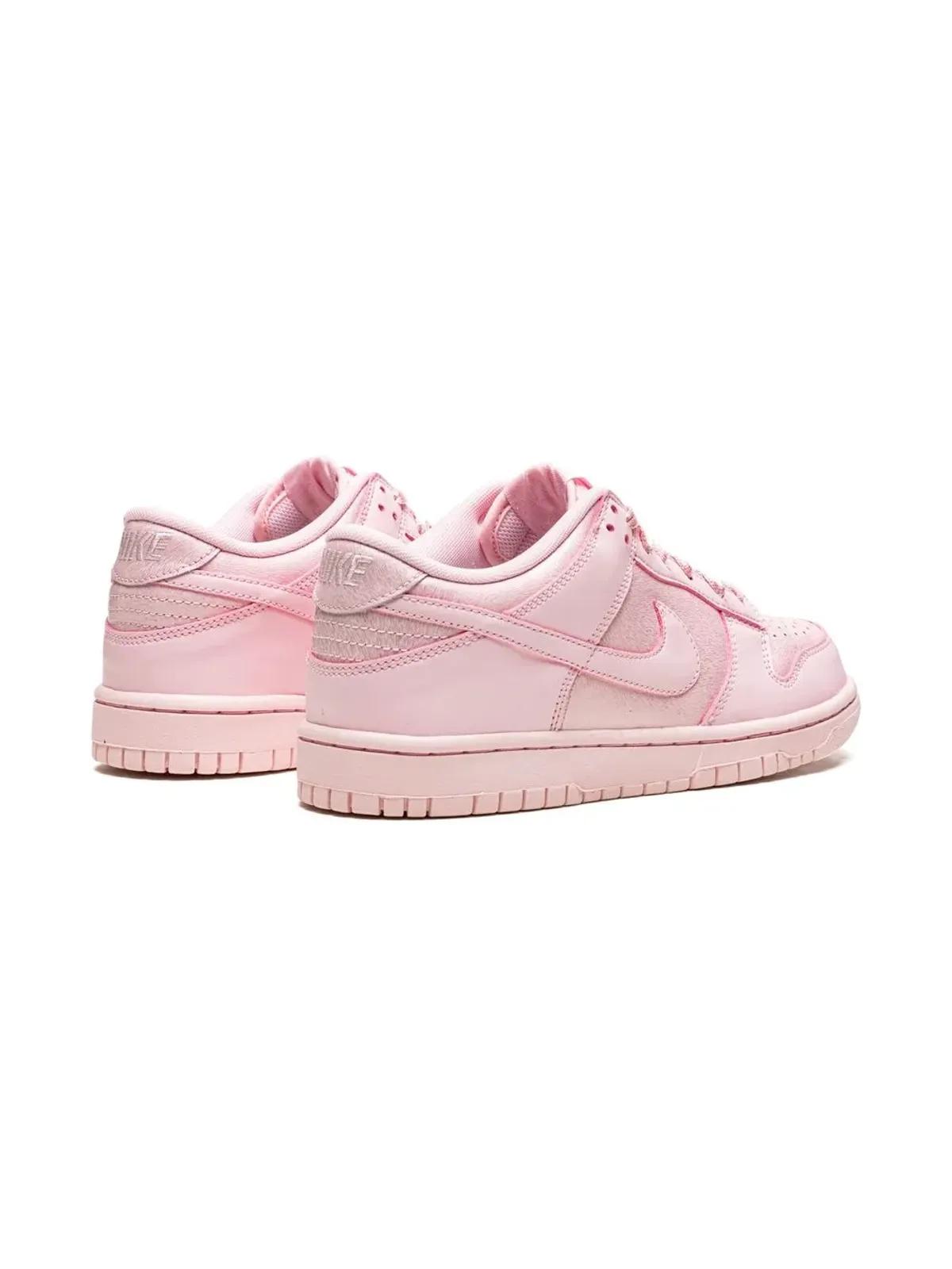 Nike Kids ダンクロー プリズム ピンク スニーカー - 画像3
