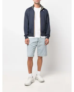 K-Way reversible stripe-detail jacket - サムネイル2