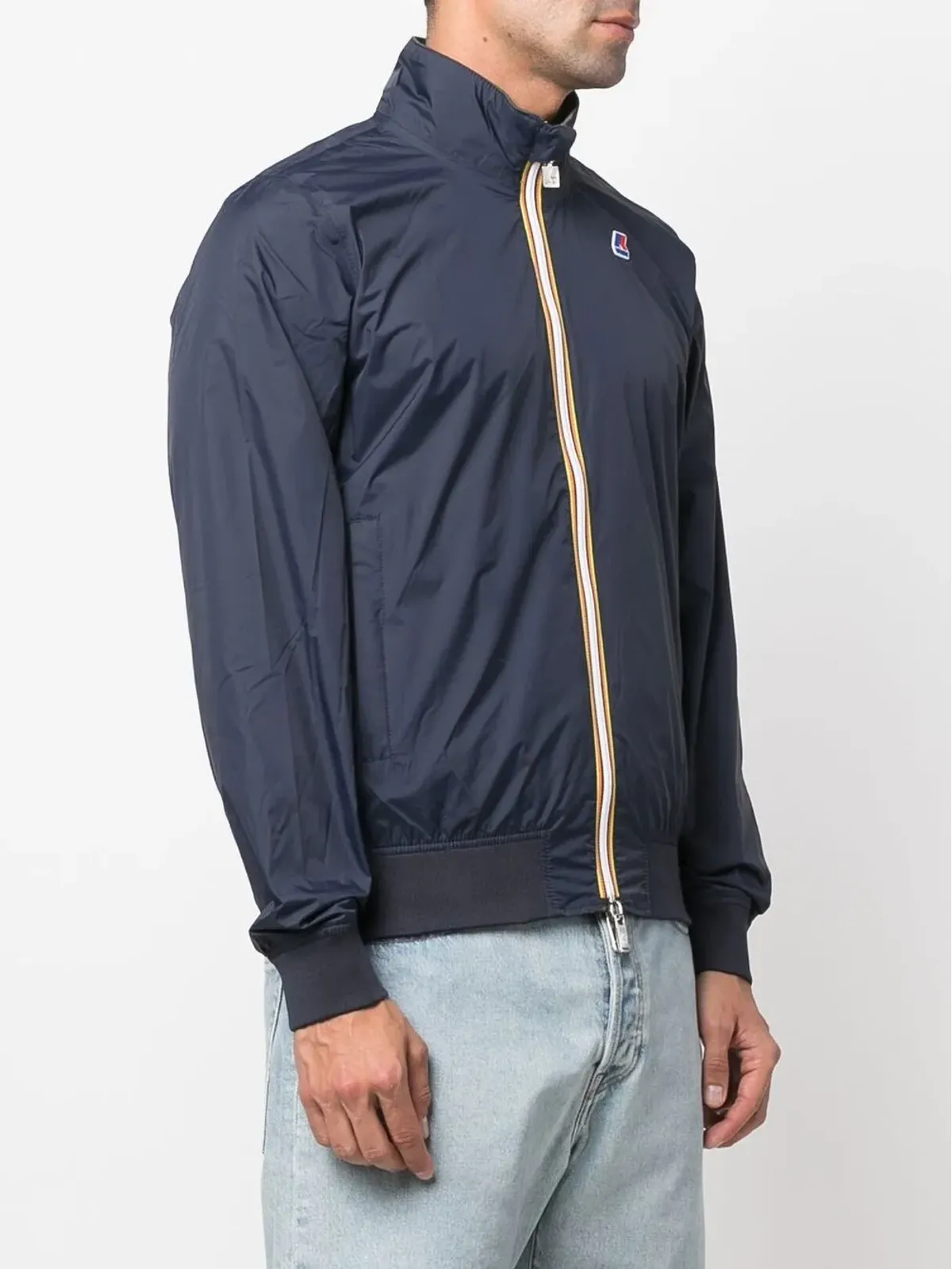 K-Way reversible stripe-detail jacket - 画像3