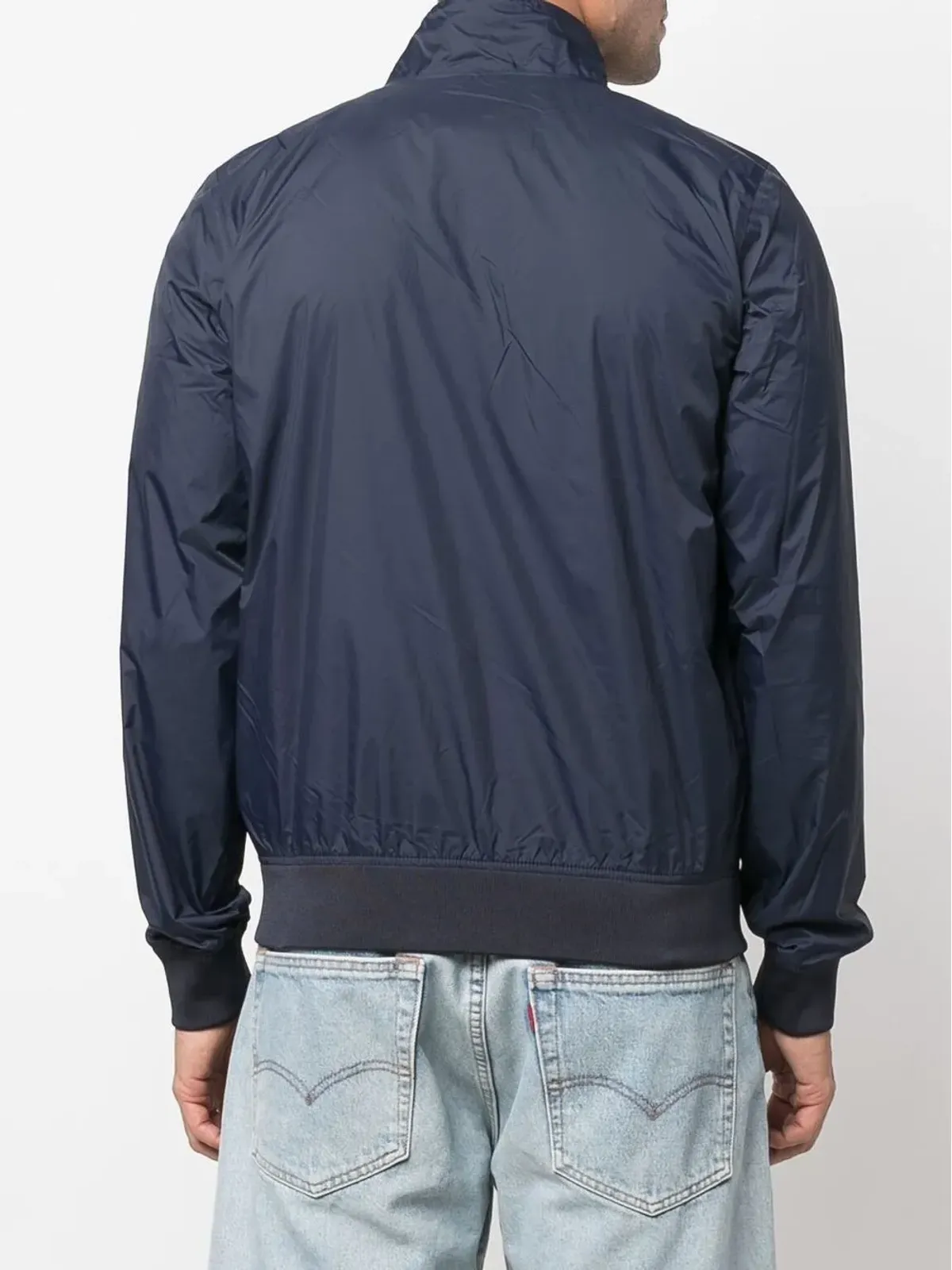 K-Way reversible stripe-detail jacket - 画像4