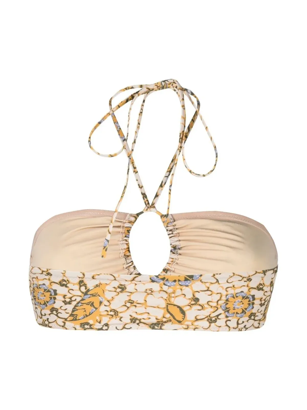 Ulla Johnson フォーメンタラ シトラスプリント ビキニトップ - 画像2