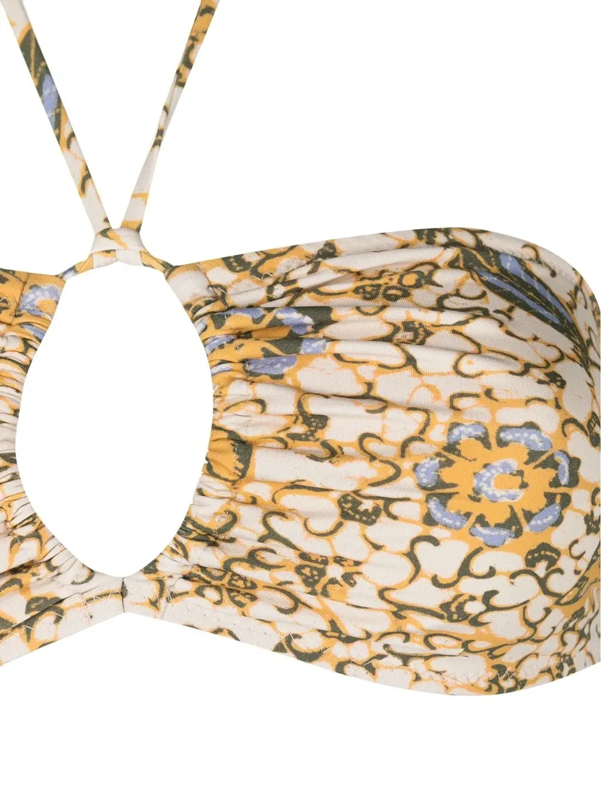 Ulla Johnson フォーメンタラ シトラスプリント ビキニトップ - 画像3