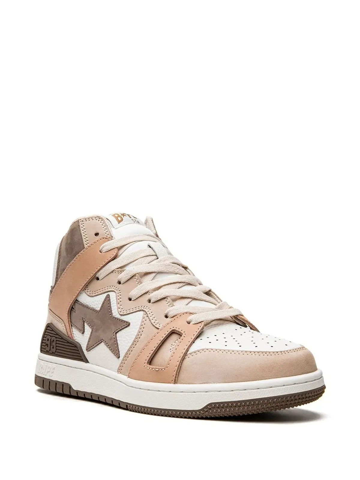A BATHING APE® BAPE STA93 Hi M2 ブラウン系スニーカー - 画像2