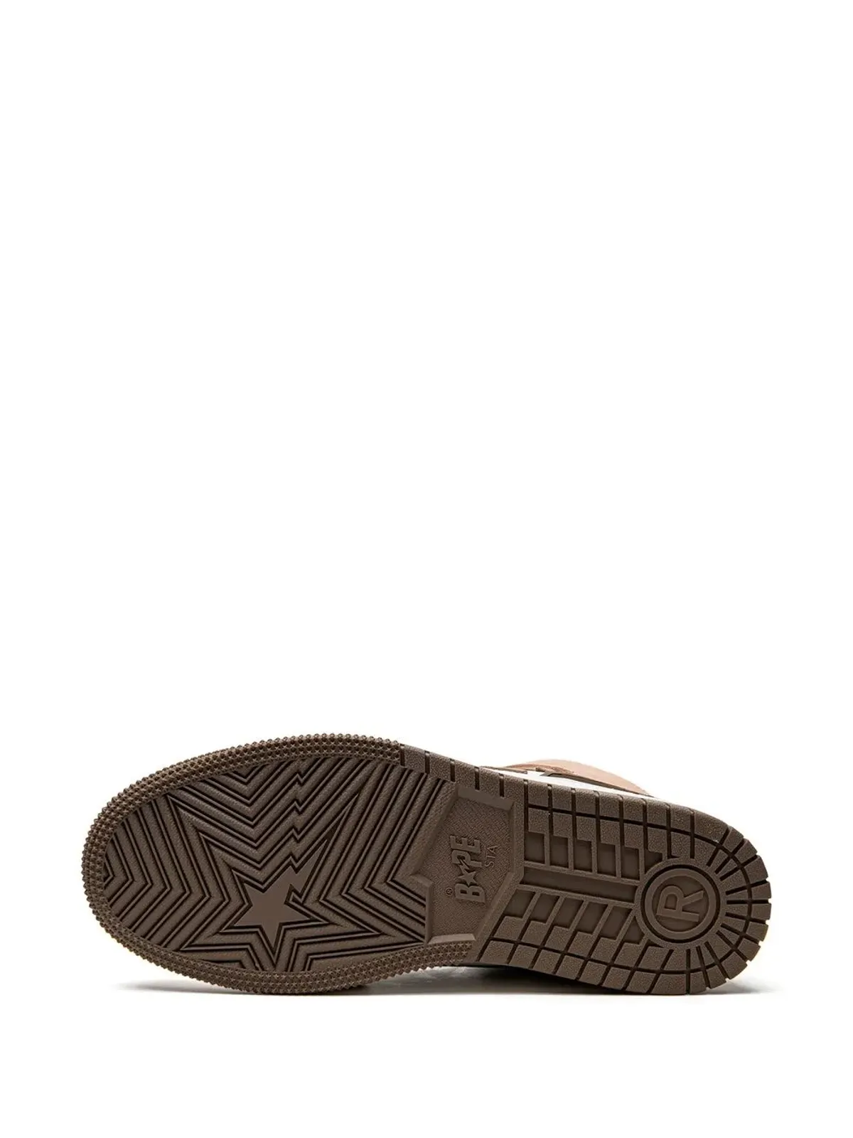 A BATHING APE® BAPE STA93 Hi M2 ブラウン系スニーカー - 画像4