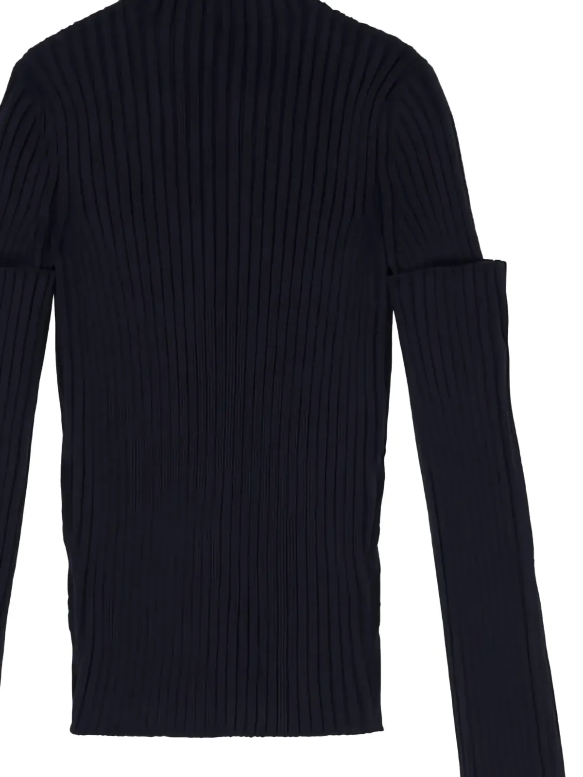Balenciaga リブ編みロングスリーブセーター - 画像2