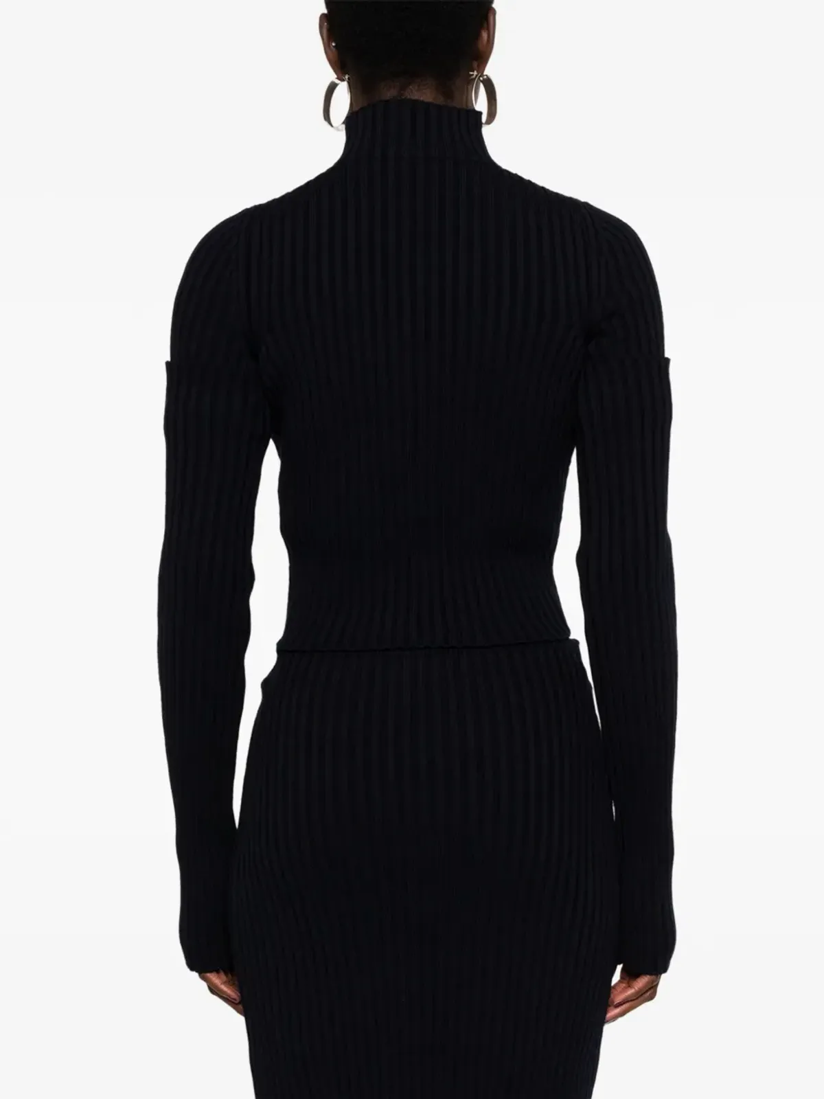 Balenciaga リブ編みロングスリーブセーター - 画像4