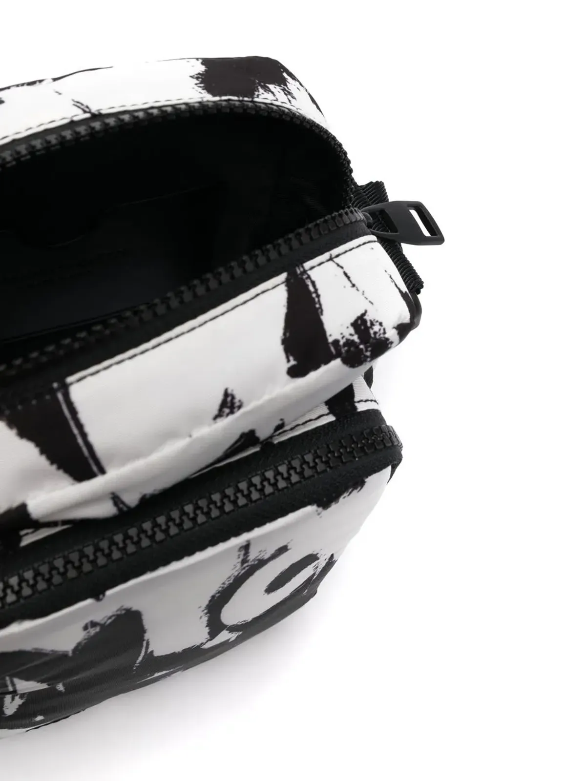 Alexander McQueen グラフィティプリント メッセンジャーバッグ - 画像5
