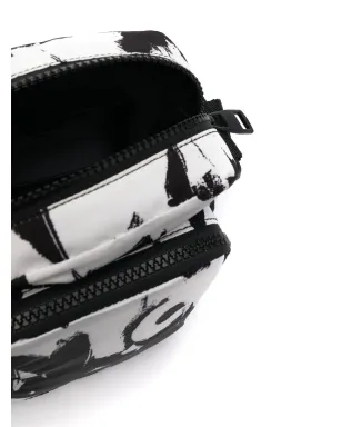 Alexander McQueen グラフィティプリント メッセンジャーバッグ - サムネイル5
