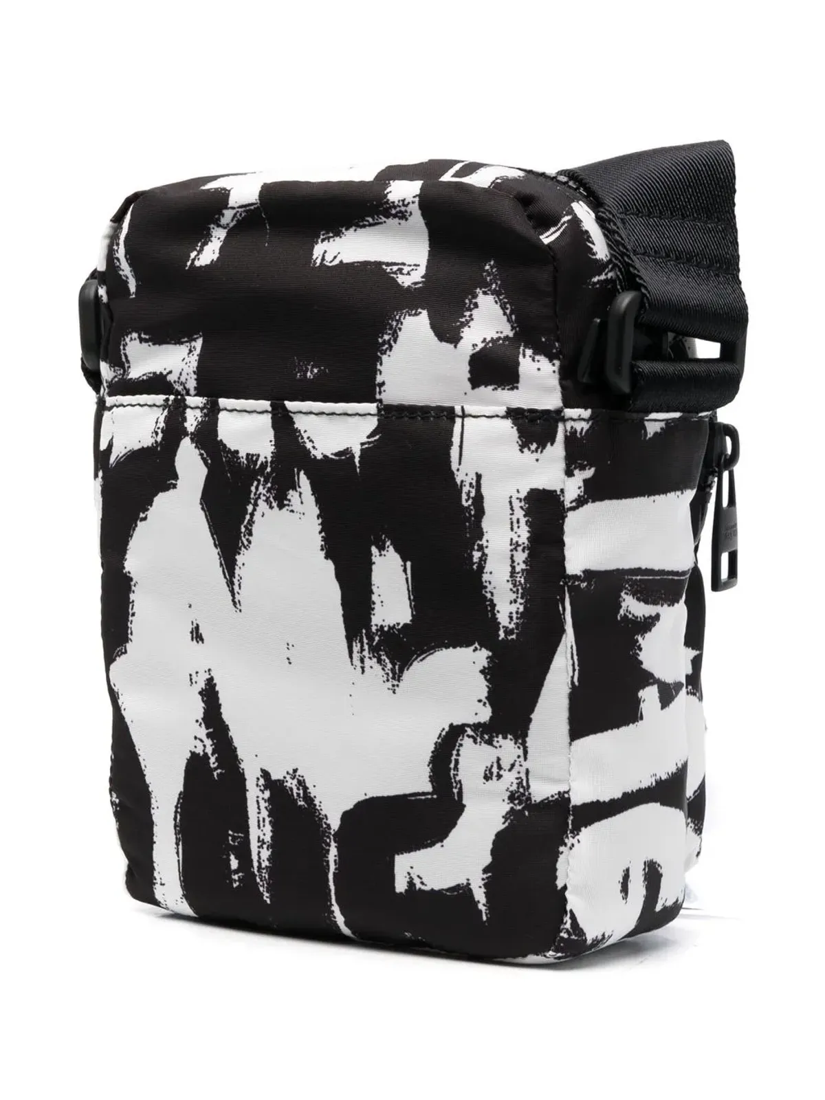 Alexander McQueen グラフィティプリント メッセンジャーバッグ - 画像3