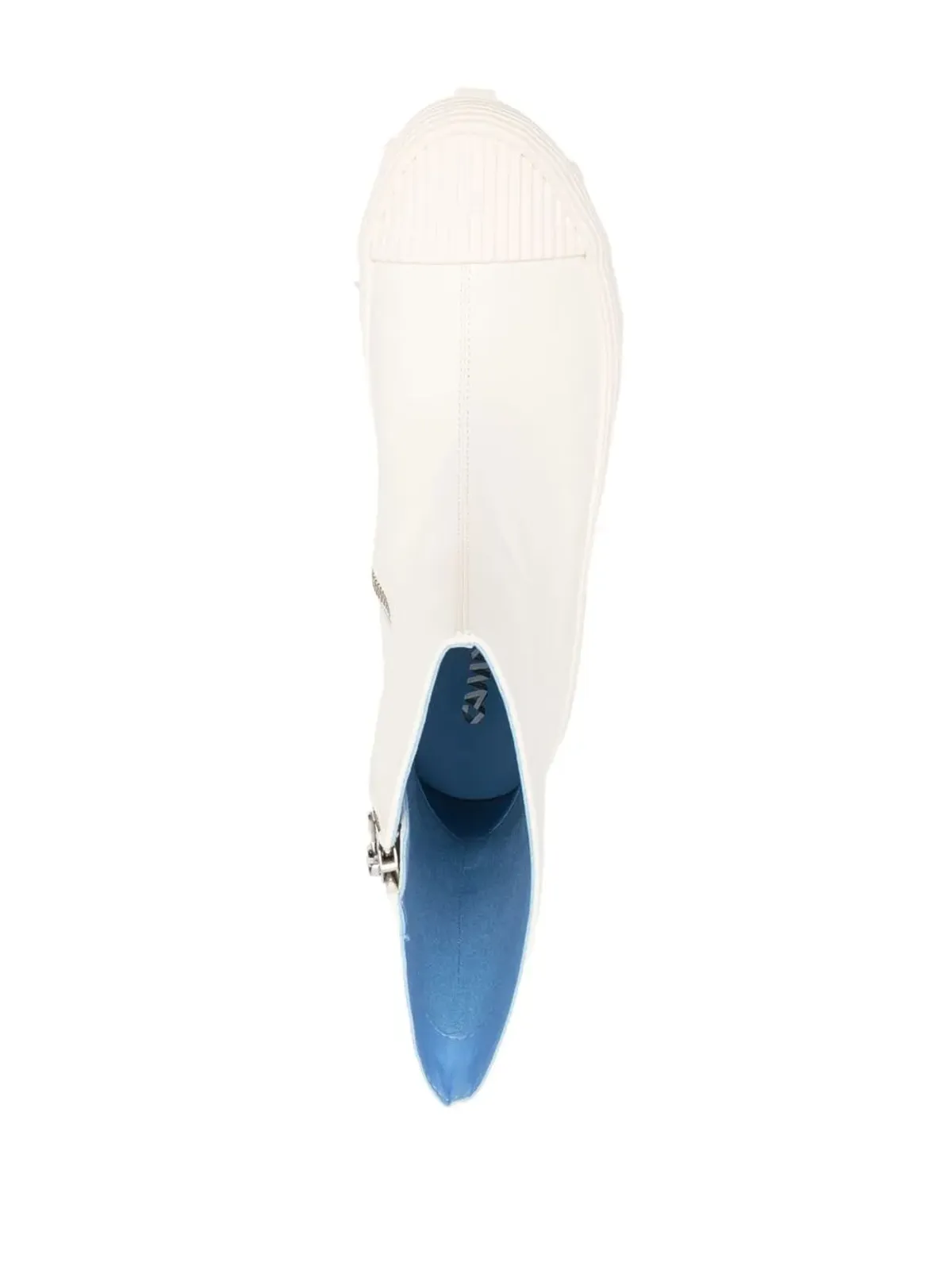 CamperLab トラクトリ レザー アンクルブーツ - White - 画像4