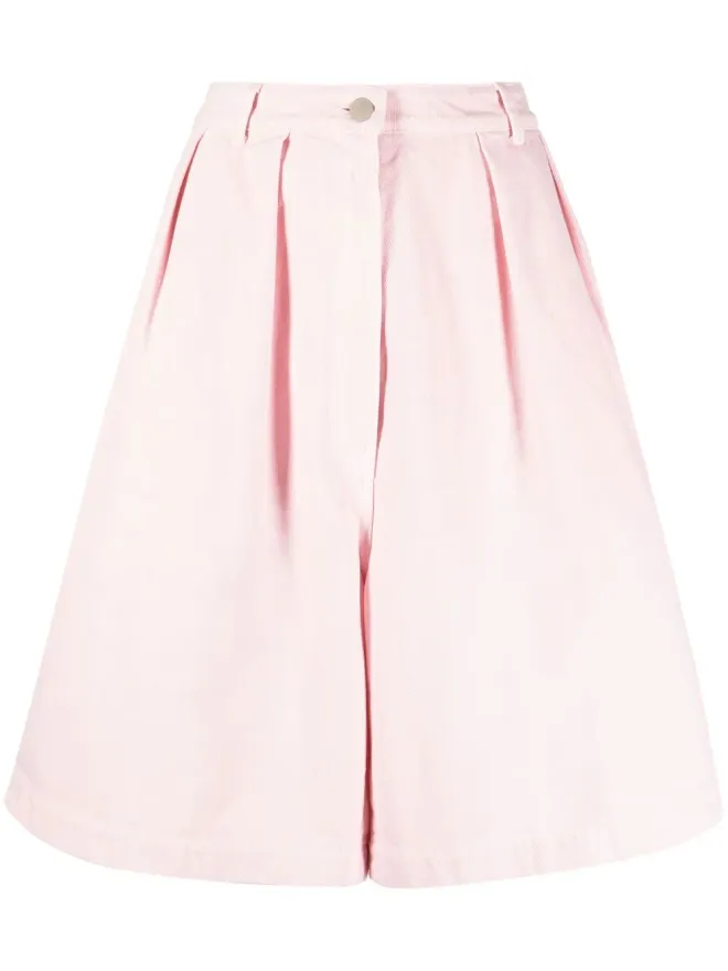 Raf Simons Raf Simons プリーツデニムショーツの商品画像