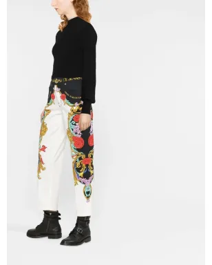 Versace Jeans Couture ロゴウエストバンドディテールパンツ - サムネイル4
