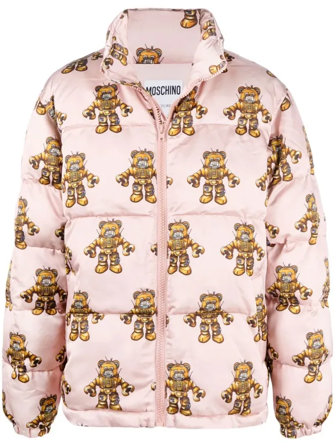Moschino Moschino グラフィックプリント パディッドコートの商品画像