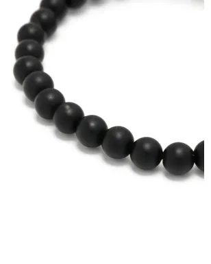 Alexander McQueen スカルビーズブレスレット - ブラック - サムネイル3