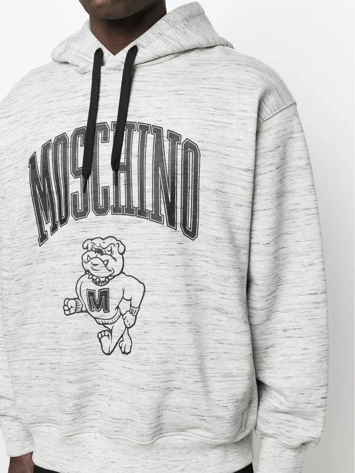 Moschino ロゴ ドローストリング フーディ - 画像5