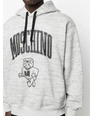 Moschino ロゴ ドローストリング フーディ - サムネイル5