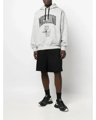 Moschino ロゴ ドローストリング フーディ - サムネイル2