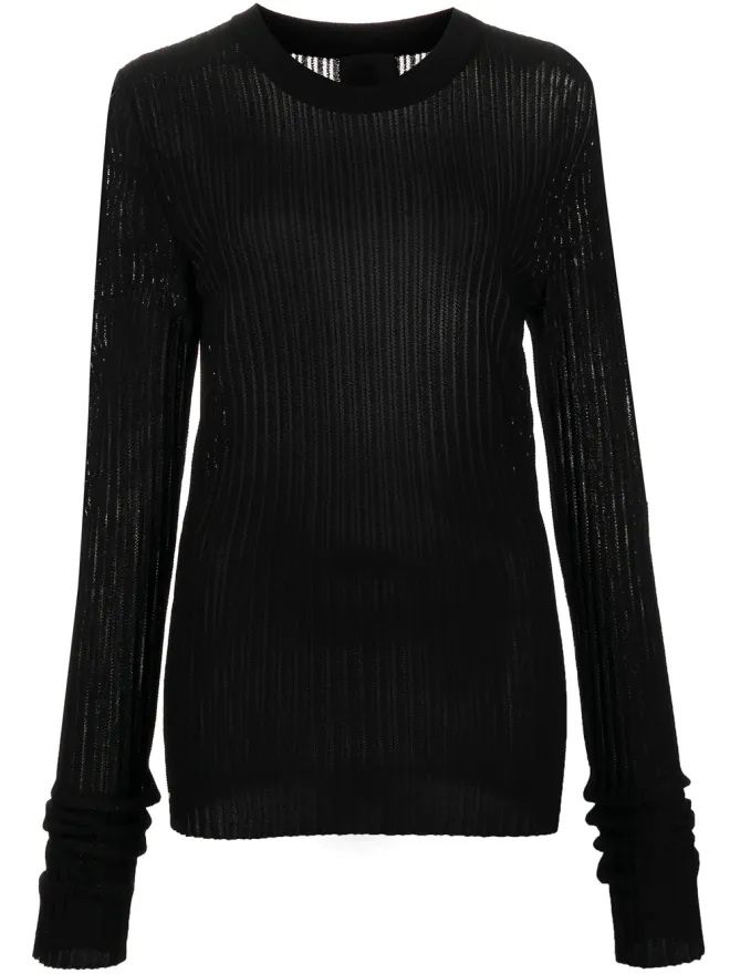 Givenchy Givenchy ファインリブニットジャンパー - ブラックの商品画像