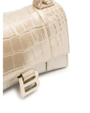 Balenciaga Hourglass トップハンドルバッグ - Gold - サムネイル5