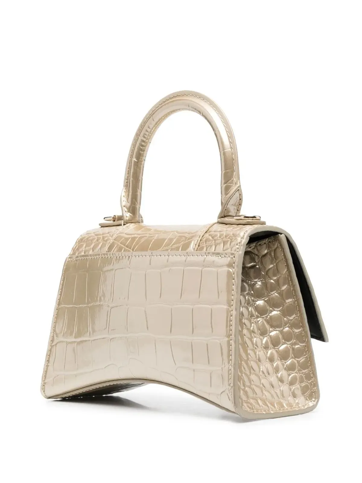 Balenciaga Hourglass トップハンドルバッグ - Gold - 画像4
