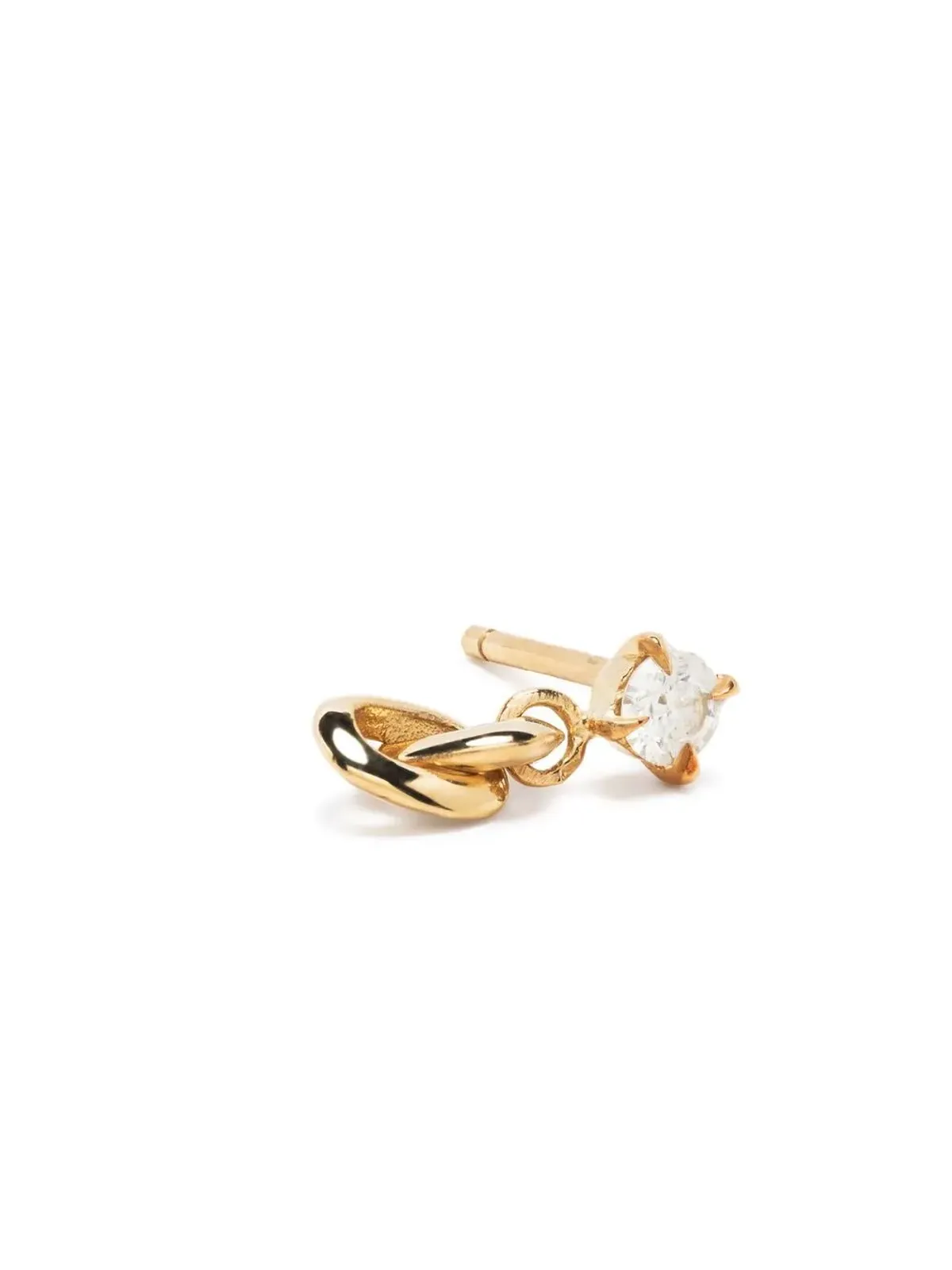 Lizzie Mandler Fine Jewelry 18kt yellow gold diamond earrings - 画像5
