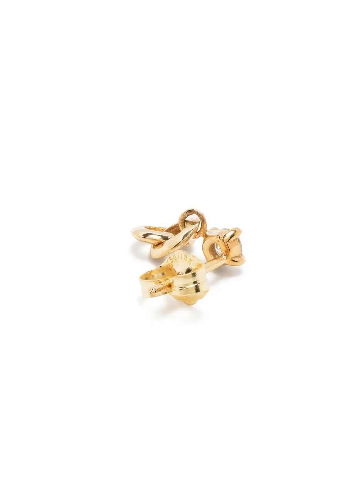 Lizzie Mandler Fine Jewelry 18kt yellow gold diamond earrings - 画像4