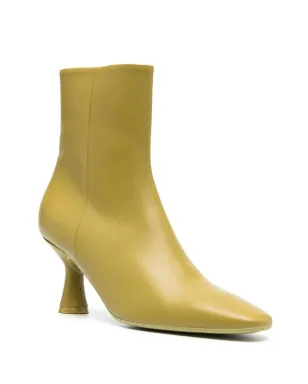 MM6 Maison Margiela レザー アンクルブーツ - サムネイル2