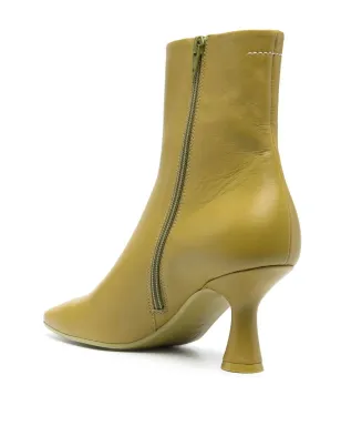 MM6 Maison Margiela レザー アンクルブーツ - サムネイル3