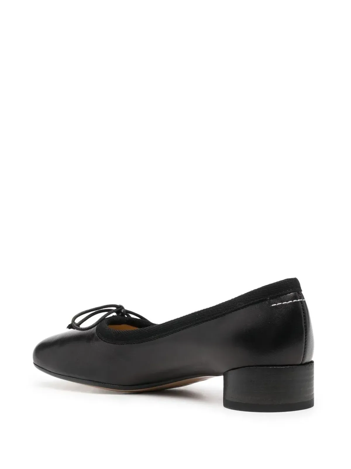MM6 Maison Margiela アナトミックレザー バレリーナシューズ - 画像2