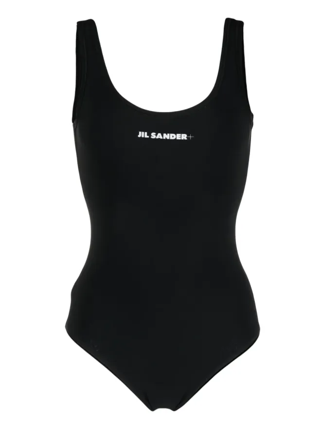 Jil Sander Jil Sander スクープバック ロゴプリント水着の商品画像